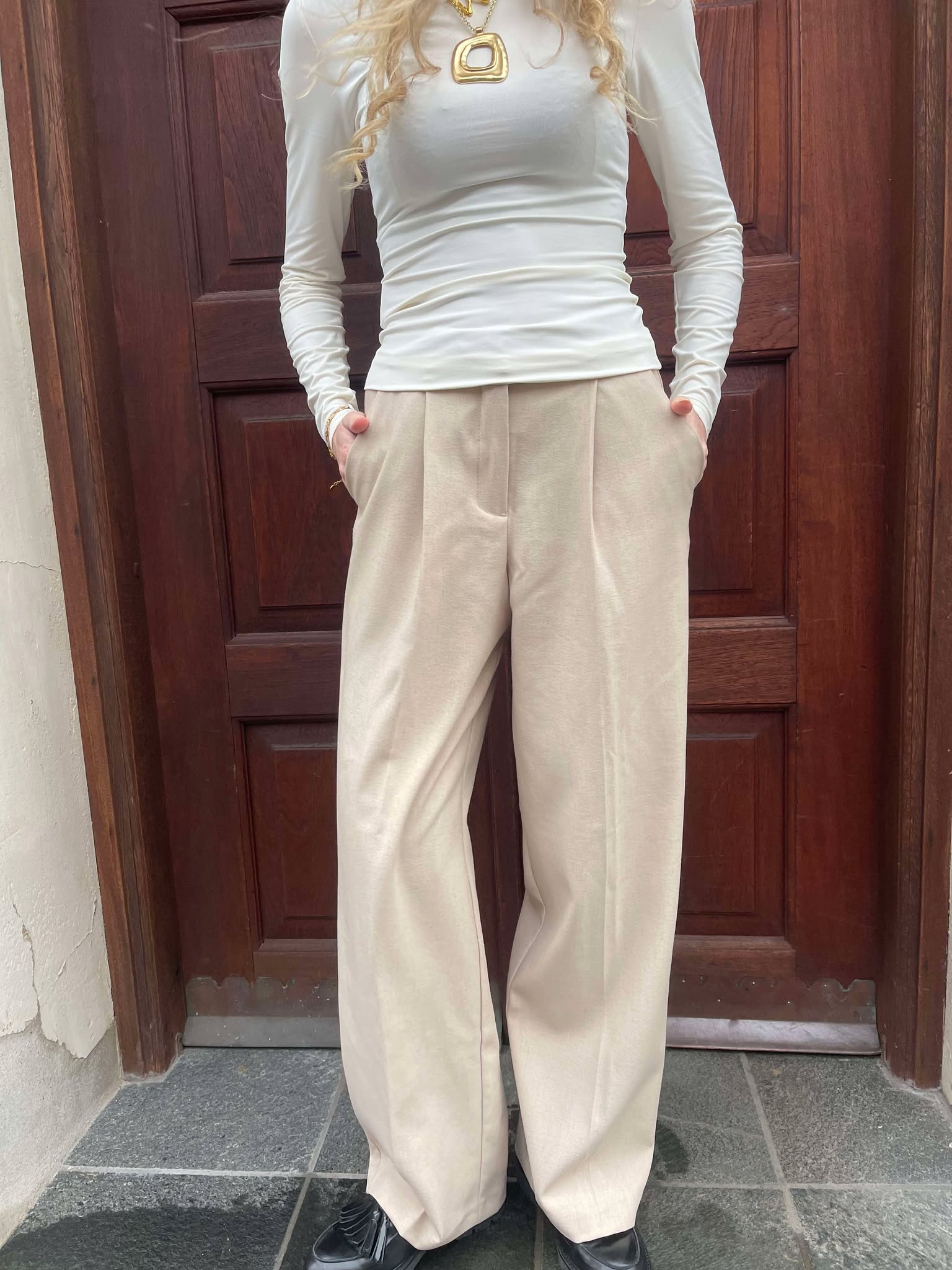 JXELLIS Trousers - Feather Gray